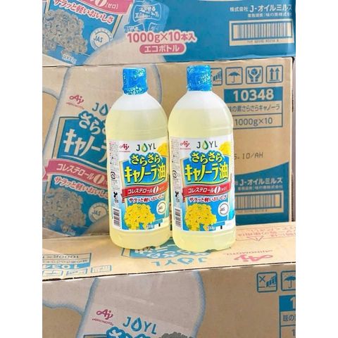 Dầu Ăn Hạt Cải Ajinomoto Nhật Bản - 100% Nguyên Chất, Tốt Cho Tim Mạch, Dinh Dưỡng Cao, Lý Tưởng Cho Người Ăn Kiêng