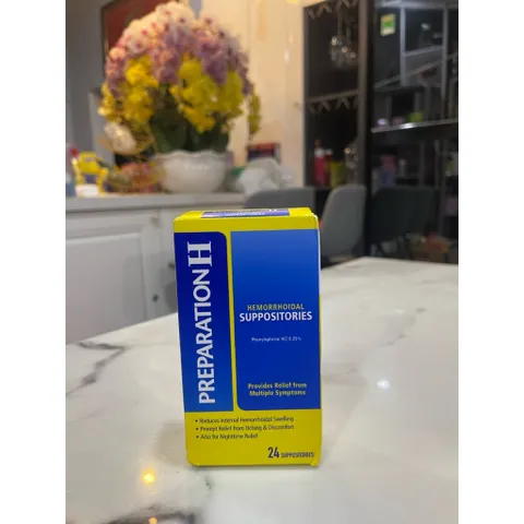 Viên Preparation H  12 viên 24 viên và 48 viên