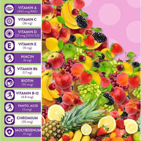 Kẹo Vitafusion MultiVites Multivitamin 260 viên date 4/2026