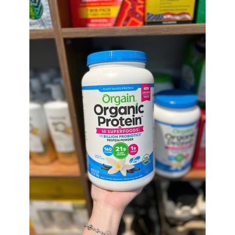 Bill Mỹ - Bột Dinh Dưỡng Orgain Organic Protein 1,22kg
