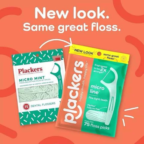 Tăm chỉ nha khoa Plackers Micro Mint - Gói 150 cây, Giúp Sạch Răng Miệng, Dễ Sử Dụng, Hơi Thở Thơm Mát - Nhập Khẩu Mỹ