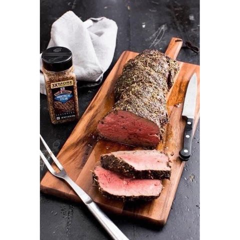 Gia vị ướp thịt bò Grill Mates Montreal Steak Seasoning 822g - Hương vị nướng đậm đà cho món Beef Steak và BBQ kiểu Mỹ