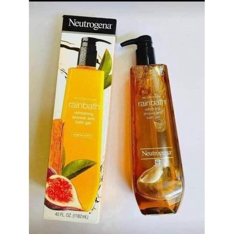 Sữa tắm Neutrogena Rainbath 1182ml - Gel tắm dưỡng ẩm, làm sạch sâu và mềm mại cho da, xuất xứ Mỹ