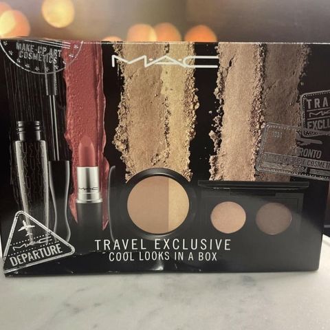 Set Makeup MAC 4 Món – Son Twig, Mascara, Má Hồng, Phấn Mắt - Bộ Trang Điểm Tiện Lợi Cho Phong Cách Trẻ Trung