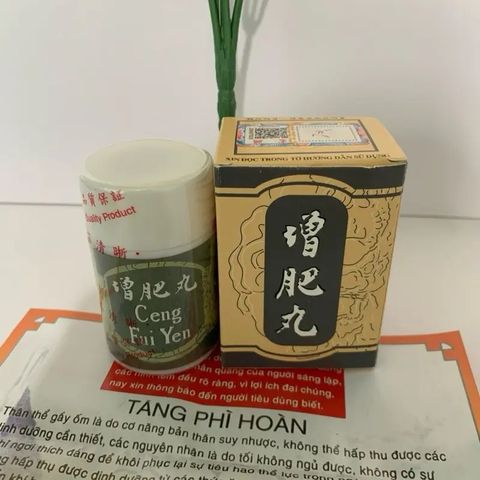 Tăng Phì Hoàn Ceng Fui Yen - Viên uống tăng cân nhập khẩu Malaysia, hỗ trợ cải thiện sức khỏe và giấc ngủ, tăng cường sức đề kháng