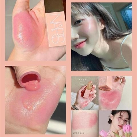 Má hồng kem Nars tone orgasm
