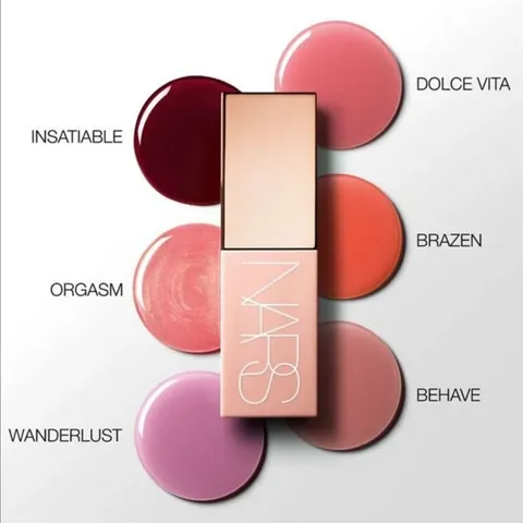 Má hồng kem Nars tone orgasm