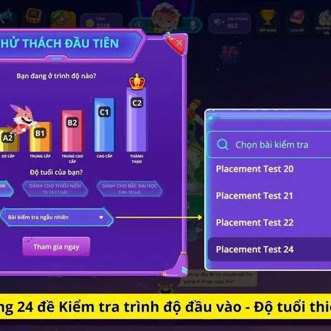Phòng Thi Ảo Flyer - Luyện Thi Cambridge, TOEFL, KET, PET Với Trò Chơi Thú Vị - Khóa Học Tự Học Tiếng Anh Tại Nhà