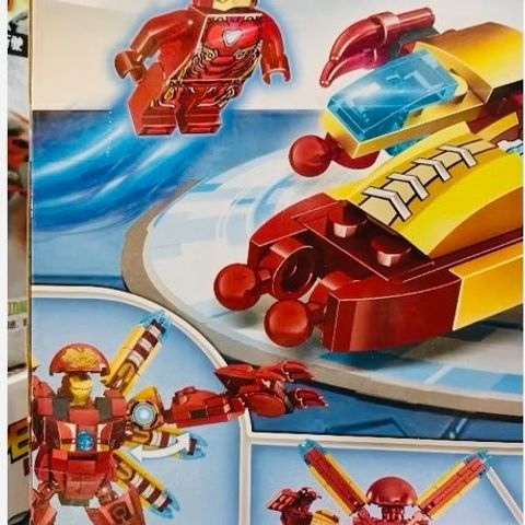 Đồ Chơi Lắp Ráp 2in1 Iron Man Avengers - Biến Hình Xe Ô Tô Thành Robot Siêu Nhân 64106 - Quà Tặng Giáo Dục Cho Trẻ Em