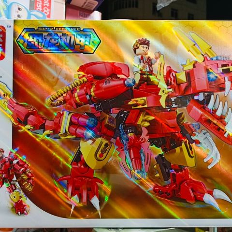 Đồ Chơi Lắp Ráp Robot Khủng Long Mã 807 - Phát Triển Kỹ Năng Tư Duy Cho Trẻ Em - Đồ Chơi Lego Dễ Dàng Lắp Ráp