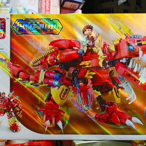 Đồ Chơi Lắp Ráp Robot Khủng Long Mã 807 - Phát Triển Kỹ Năng Tư Duy Cho Trẻ Em - Đồ Chơi Lego Dễ Dàng Lắp Ráp
