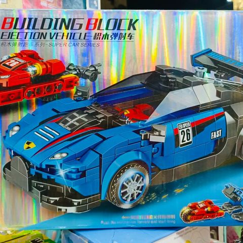 Đồ Chơi Lắp Ráp MINGDI 10129-10132 - Mô Hình Xe Ô Tô Đua Sáng Tạo, Bộ Xây Dựng Lego Hỗ Trợ Phát Triển Kỹ Năng Cho Trẻ Em