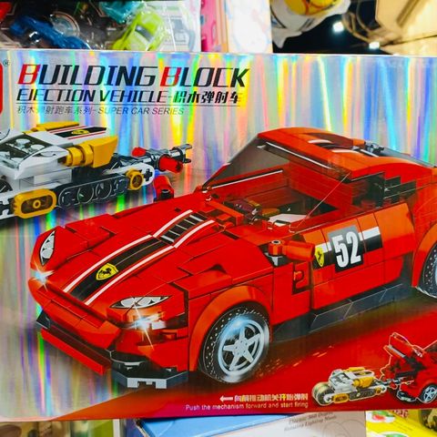Đồ Chơi Lắp Ráp MINGDI 10129-10132 - Mô Hình Xe Ô Tô Đua Sáng Tạo, Bộ Xây Dựng Lego Hỗ Trợ Phát Triển Kỹ Năng Cho Trẻ Em