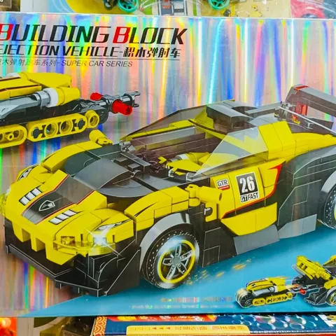 Đồ Chơi Lắp Ráp MINGDI 10129-10132 - Mô Hình Xe Ô Tô Đua Sáng Tạo, Bộ Xây Dựng Lego Hỗ Trợ Phát Triển Kỹ Năng Cho Trẻ Em