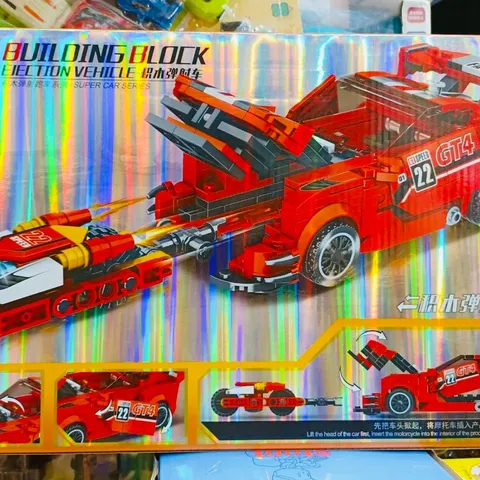 Đồ Chơi Lắp Ráp MINGDI 10129-10132 - Mô Hình Xe Ô Tô Đua Sáng Tạo, Bộ Xây Dựng Lego Hỗ Trợ Phát Triển Kỹ Năng Cho Trẻ Em
