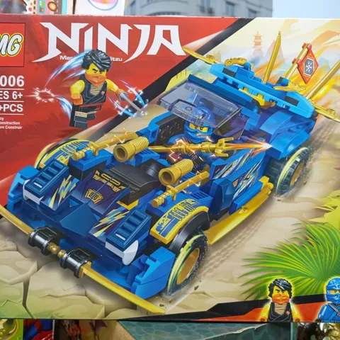 Đồ Chơi Lắp Ráp Xe Ô Tô Đua NINJA 60006 MG - Đồ Chơi Lego Sáng Tạo Cho Trẻ Em, Giúp Phát Triển Kỹ Năng Tư Duy và Vận Động