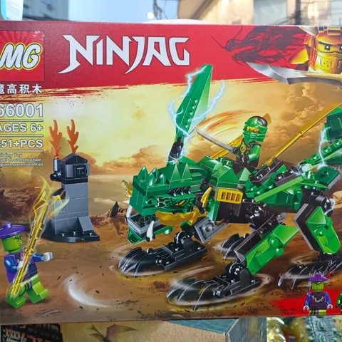 Đồ chơi lắp ráp Ninja Khủng Long MG 66001 - Bộ Xếp Hình Lego Sáng Tạo Khám Phá Cho Trẻ Em