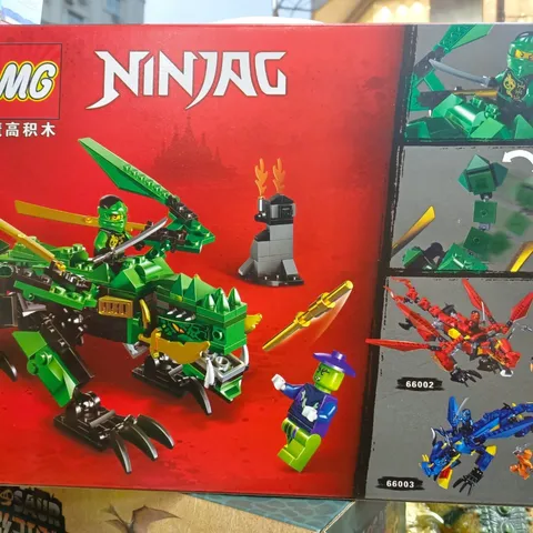 Đồ chơi lắp ráp Ninja Khủng Long MG 66001 - Bộ Xếp Hình Lego Sáng Tạo Khám Phá Cho Trẻ Em
