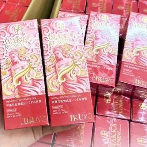 Dưỡng trắng mờ thâm Wakka Renew ikuyo Nhật Bản 80ml