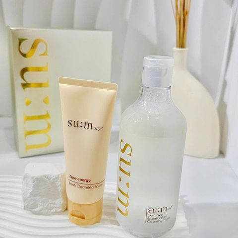 Set Su:M37 Bộ Tẩy Trang 400ml & Sữa Rửa Mặt 100ml - Làm Sạch Sâu, Dưỡng Ẩm Cho Mọi Loại Da, Chăm Sóc Da Mềm Mại