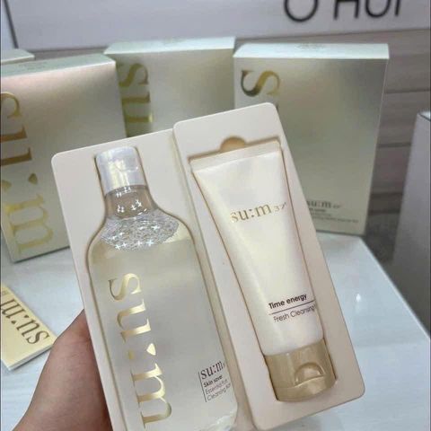 Set Su:M37 Bộ Tẩy Trang 400ml & Sữa Rửa Mặt 100ml - Làm Sạch Sâu, Dưỡng Ẩm Cho Mọi Loại Da, Chăm Sóc Da Mềm Mại