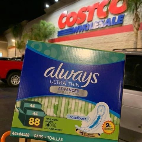 Băng Vệ Sinh Always Ultra Thin 88 Miếng - Thấm Nhanh, Thoáng Khí, Thiết Kế Mỏng Nhẹ, Dành Cho Ngày Kinh Nguyệt Thoải Mái