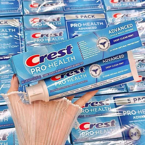Kem đánh răng Crest Pro-Health 3D 167g - Giúp ngăn ngừa sâu răng và bảo vệ men răng, hơi thở thơm tho, sản phẩm chăm sóc răng miệng hiệu quả.