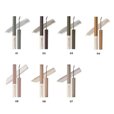 Mascara Chuốt Lông Mày Peripera Speedy Skinny Brow 3g - Kiểm Soát Lông Mày Tự Nhien, Không Bết, Dễ Sử Dụng Từ Hàn Quốc