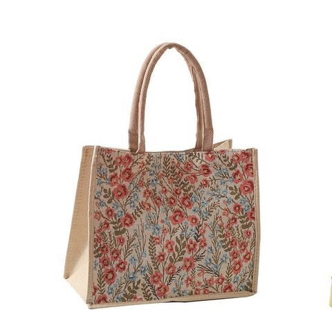 Túi Cói Vintage Thời Trang - Túi Tote Quai Đeo Lớn Dùng Đi Biển, Dạo Phố, Du Lịch - Phong Cách Trẻ Trung, Họa Tiết Đẹp