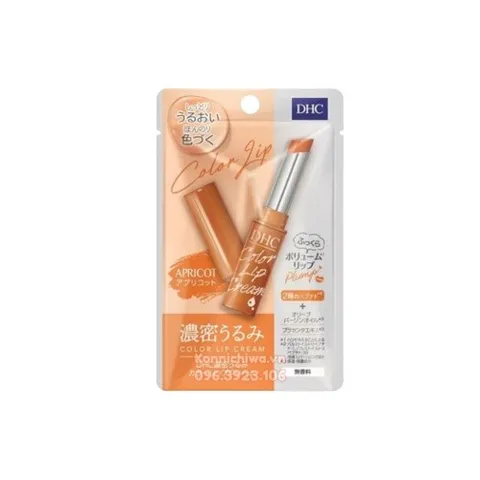 Son Dưỡng DHC Color Lip Cream - Dưỡng Ẩm Làm Mềm Môi, Giảm Thâm, Ngăn Ngừa Lão Hóa - Hàng Chính Hãng Nhật Bản