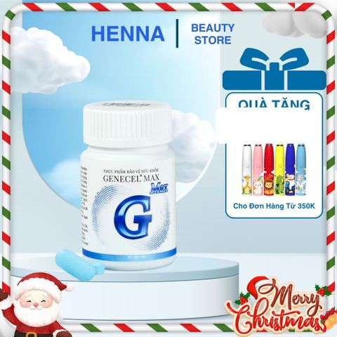 GENECEL MAX - Viên bổ trợ miễn dịch tăng cường sức đề kháng, chống oxy hóa - Thực phẩm bảo vệ sức khỏe Việt Nam