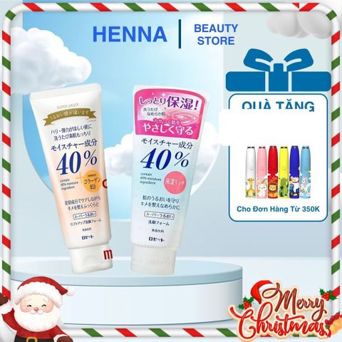 Sữa Rửa Mặt Rosette 40% Chính Hãng Nhật Bản - Dưỡng ẩm, Tăng Độ Đàn Hồi, Làm Sạch Sâu, Collagen Tự Nhiên 168g