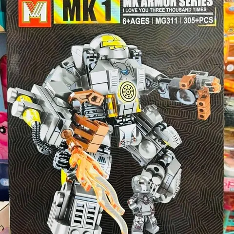 Đồ chơi lắp ráp mô hình robot Iron Man MG311 MK ARMOR SERIES cho trẻ em từ 6 tuổi - Phát triển tư duy sáng tạo và kỹ năng vận động