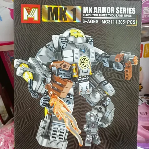 Đồ chơi lắp ráp mô hình robot Iron Man MG311 MK ARMOR SERIES cho trẻ em từ 6 tuổi - Phát triển tư duy sáng tạo và kỹ năng vận động