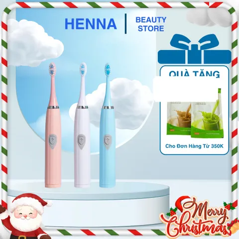 Bàn Chải Đánh Răng Điện Âm Thanh Tự Động Chống Nước - 3 Đầu Bàn Chải Siêu êm, Giúp Sáng Răng và Bảo Vệ Nướu