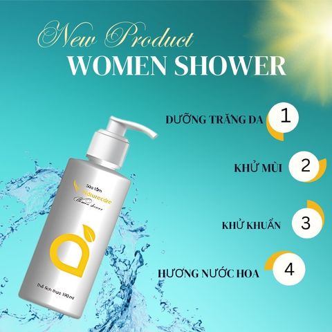 Sữa Tắm V-NATURECARE Nam Nữ 100% Tự Nhiên - Khử Mùi, Dưỡng Ẩm, Hương Thơm Quyến Rũ, Làm Sạch Da Mềm Mịn