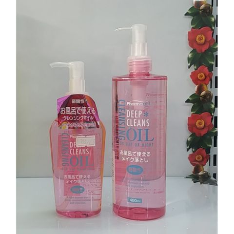 Dầu Tẩy Trang Sạch Sâu Kumano Pharmaact 400ml - Chiết Xuất Jojoba, Cung Cấp Độ Ẩm, An Toàn Cho Mắt, Môi