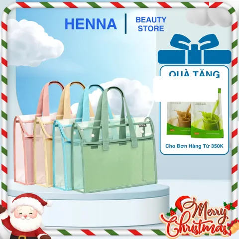 Túi Đựng Hồ Sơ PVC Trong Suốt ĐA CHỨC NĂNG Dày Dặn - Túi Đựng Tài Liệu Văn Phòng Cầm Tay Hồng Xanh Vàng Xanh Lá