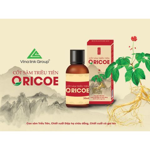 Cốt Sâm Triều Tiên Oricoe 30ml - Tăng Cường Sức Khỏe, Bổ Dưỡng Thể Lực và Đẹp Da, Chính Hãng, Quà Tết Sang Trọng