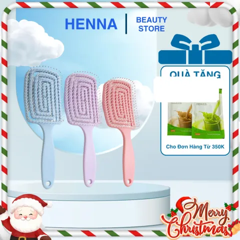 Lược Sấy Phồng Tạo Kiểu Massage Cao Cấp - Chống Tĩnh Điện, Thiết Kế Thanh Lịch, Phù Hợp Với Tất Cả Loại Tóc