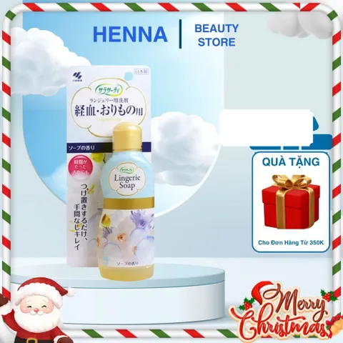 Nước Giặt Đồ Lót Lingerie Soap Nhật Bản 120ml - Giữ Sạch Thơm Tho Từ Ký Sinh Trùng, Dùng Cho Quần Lót Phụ Nữ