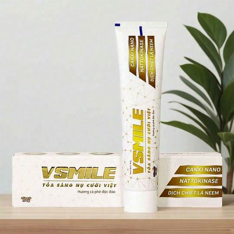 Combo Sữa Tắm Dưỡng Sáng Da & Kem Đánh Răng Vsmile Hương Hoa Hồng - Chăm Sóc Cơ Thể Toàn Diện Nam Nữ, Giảm Ê Buốt, Khử Mùi