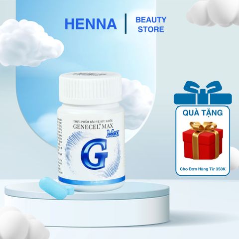 Thực Phẩm Hỗ Trợ Tăng Cường Sức Đề Kháng GENECEL MAX - Giảm Oxy Hóa, Chống Lão Hóa Hiệu Quả, Bổ Sung Vitamin Và Khoáng Chất
