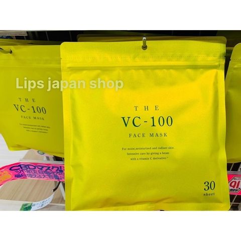 Mặt Nạ Dưỡng Da Cao Cấp VC100 - 30 Miếng Giàu Vitamin C - Chăm Sóc Da Nhất Định Phải Thử Từ Nhật Bản