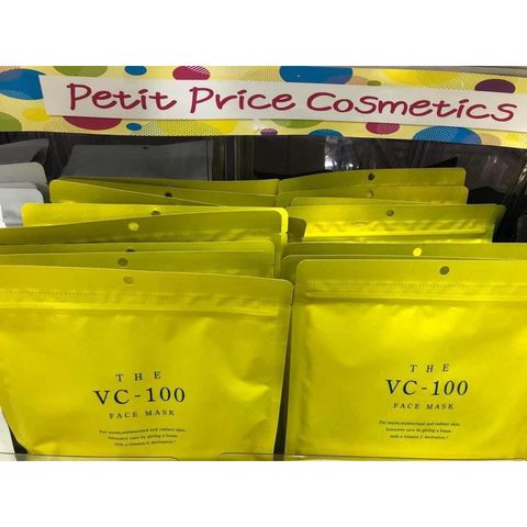 Mặt Nạ The VC-100 Face Mask 30 Miếng Nhật Bản - Dưỡng Da, Chống Lão Hóa, Làm Trắng Da, Cung Cấp Ẩm Chất Lượng Cao