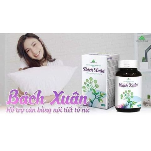 Bách Xuân Viên Uống Hỗ Trợ Cân Bằng Nội Tiết Tố Nữ, Bổ Huyết và Điều Kinh, Tăng Cường Sức Khỏe Phụ Nữ 18+