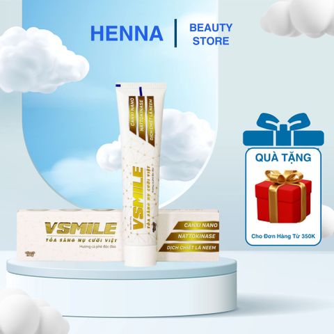 Kem Đánh Răng VSMILE - Đánh Bật Mảng Bám, Ngăn Ngừa Bệnh Nướu, Cho Hơi Thở Thơm Mát - Sản Phẩm Chất Lượng Việt