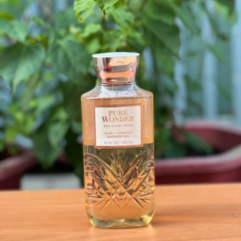 Sữa Tắm Dưỡng Ẩm Bath & Body Works Pure Wonder 295ml - Hương Nước Hoa Iced Rosé, Dưỡng Da Mềm Mịn, An Toàn Cho Mọi Loại Da