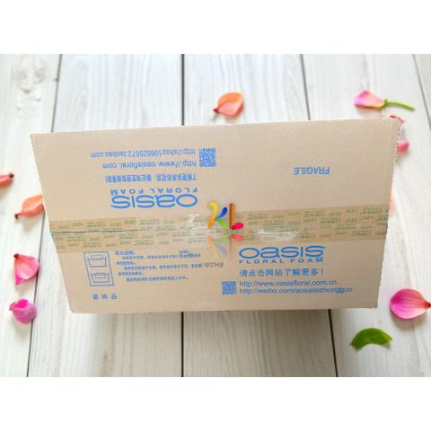 Xốp Xanh Cắm Hoa Oasis Loại 1 - Xốp Giữ Nước Cho Hoa Tươi, Hoa Sáp Hoặc Hoa Giả - Kích Thước 23x11x7.5cm