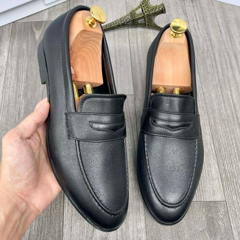 Giày Tây Lười Nam DAVINCIA Da Mềm Cao Cấp - Giày Lịch Sự Đế Đúc Siêu Bền, Dành Cho Công Sở và Đi Sự Kiện